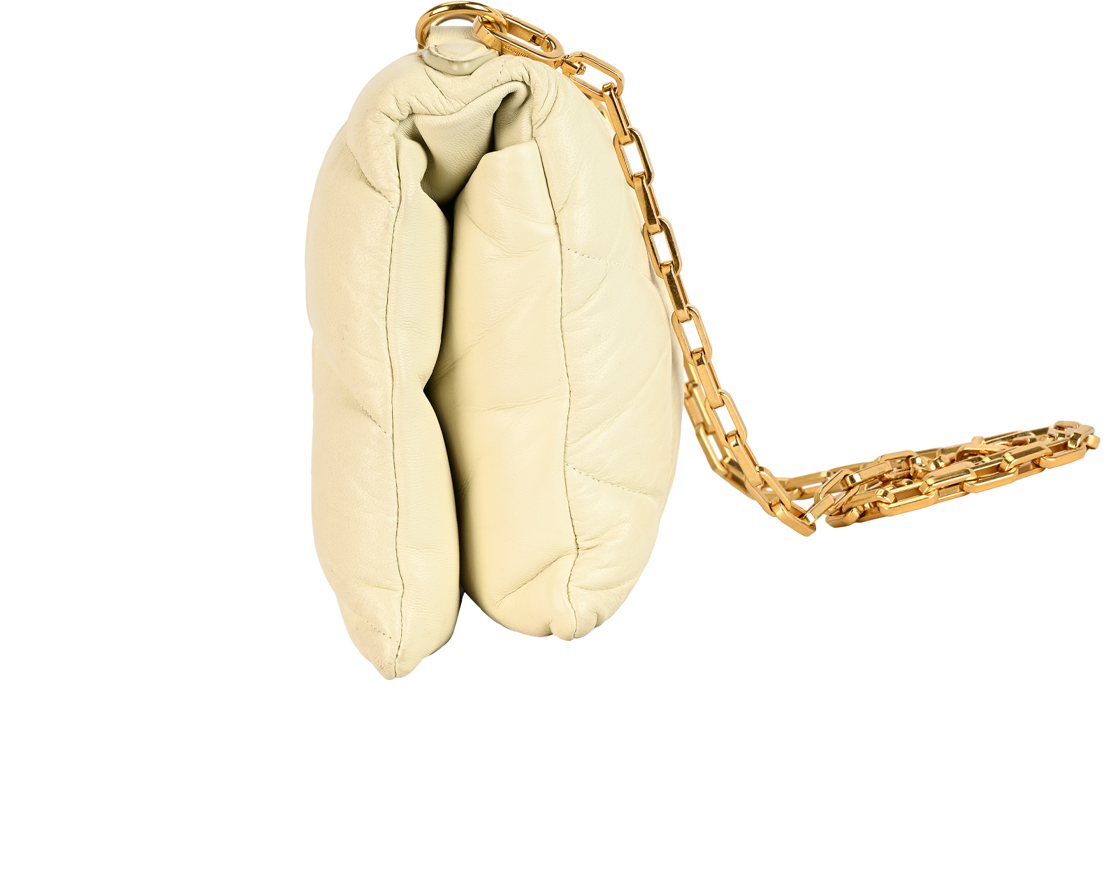 Little Softie, &pound;375, Handbags, Yellow, Leather, Bottom view